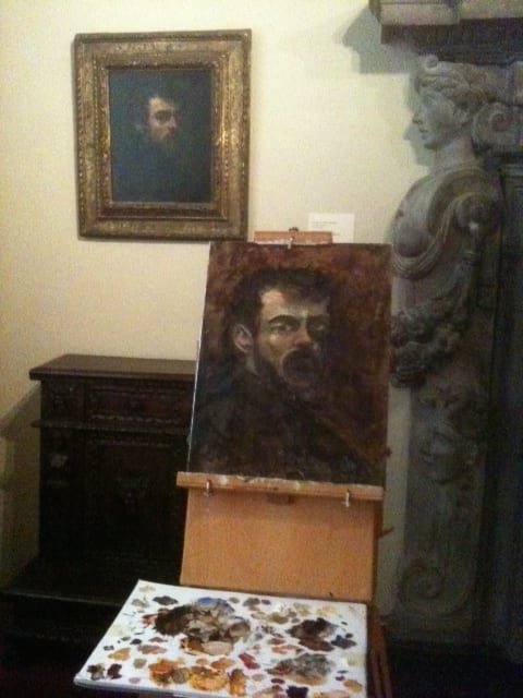 Hal Shaniss' copy of Tintoretto by Jacopo di Giovanni Battista Robusti