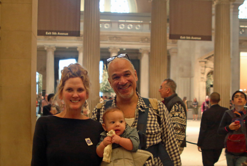 Me, Ricky and Julian at the MET